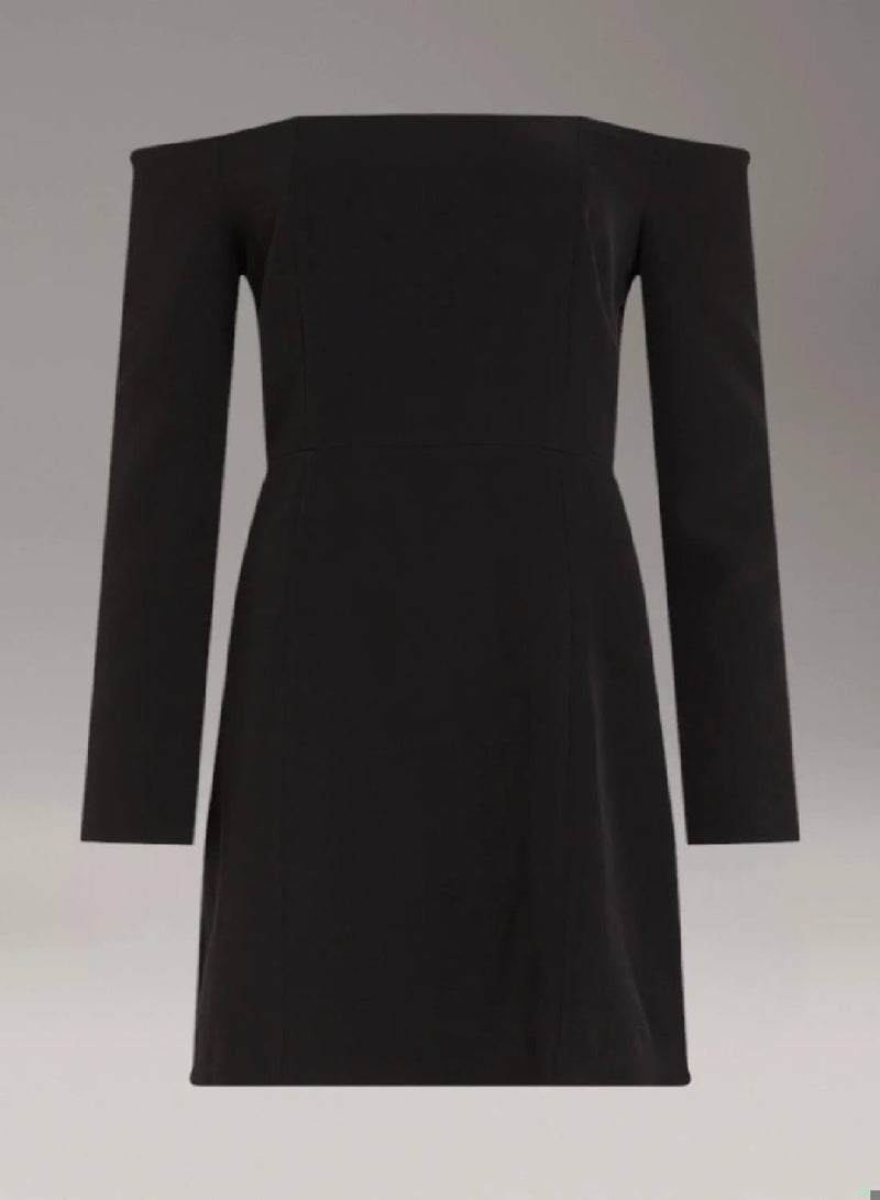 CALVIN KLEIN Bardot Mini Dress - Image 3